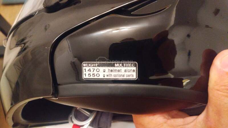 SHOEI Multiteck flip up