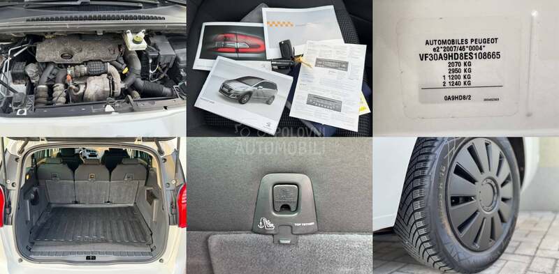 Peugeot 5008 ALLURE/PANO/NAV/LED