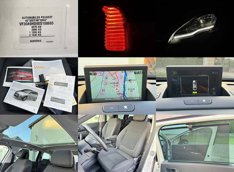 Peugeot 5008 ALLURE/PANO/NAV/LED