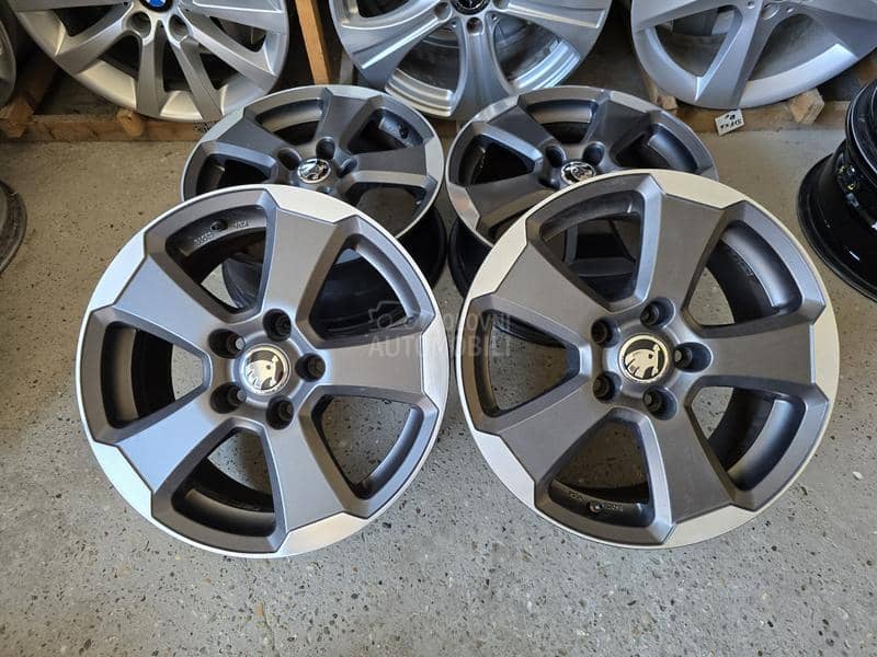 Aluminijumske felne wv , skoda 16" 5 x 112