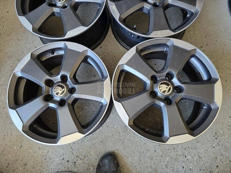 Aluminijumske felne wv , skoda 16" 5 x 112