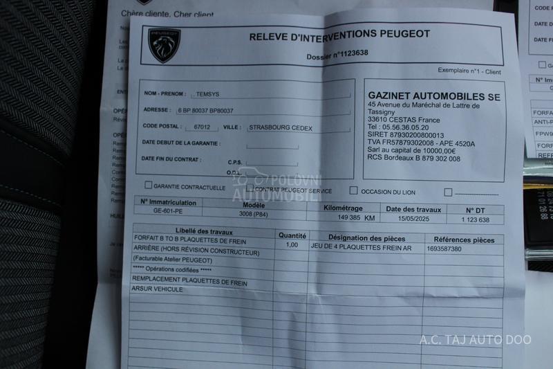 Peugeot 3008 1.5 ALLURE