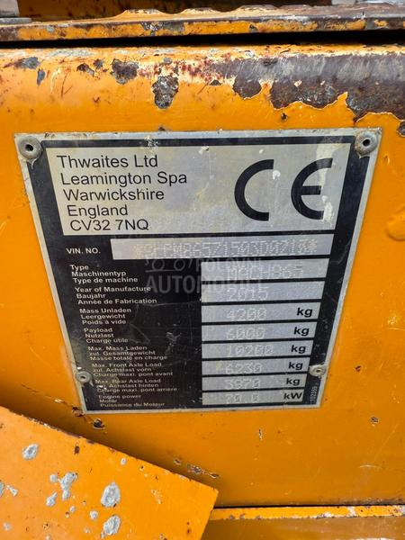 Thwaites MACH 865 6 TONA