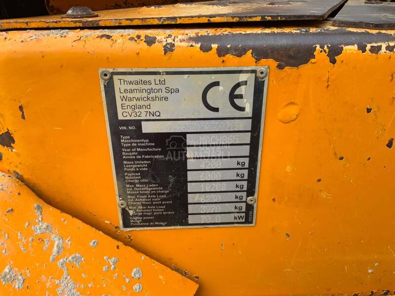 Thwaites MACH 865 6 TONA