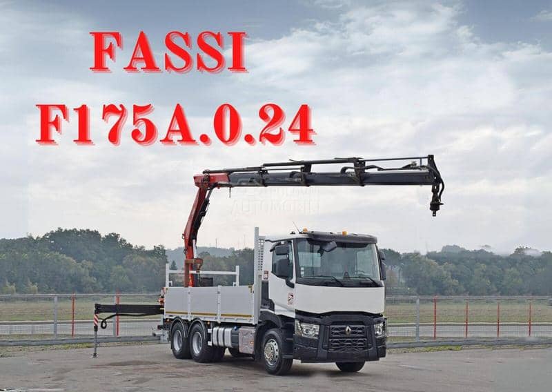 Renault C 380 FASSI F175A024 6x4