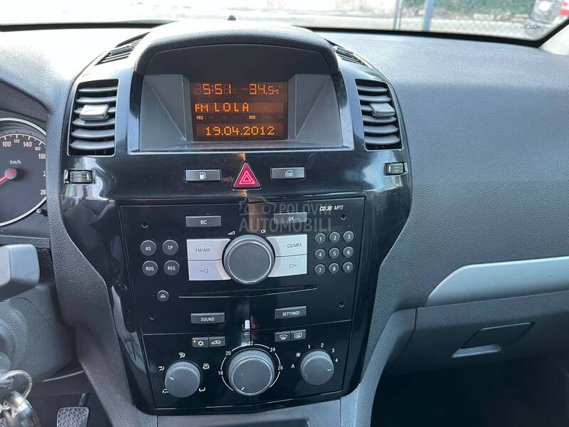 Opel Zafira 7 sedista METAN