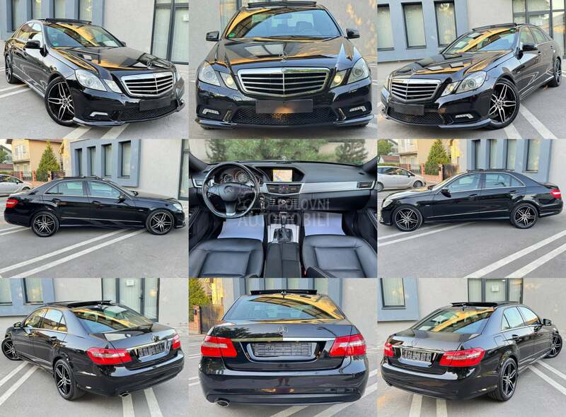 Mercedes Benz E 220 AMG/PANO/F1/KOŽA/LED