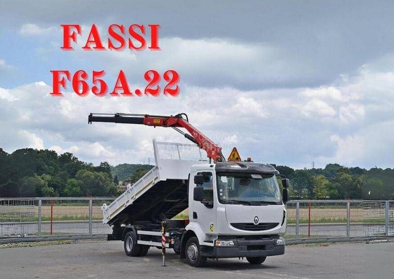 Renault MIDLUM 220 DXI FASSI F65A