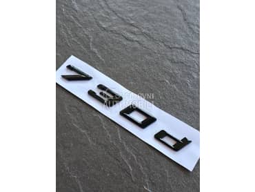 730d crna oznaka gepeka NOVO za BMW 730