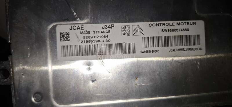 ECU JCAE J34P set paljenja
