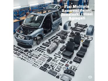 Fiat Multipla -  kompletan auto u delovima