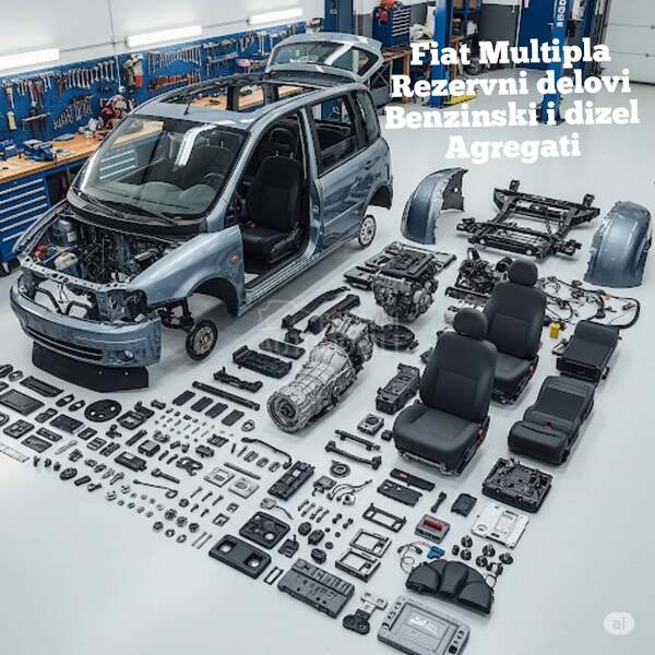 Fiat Multipla -  kompletan auto u delovima