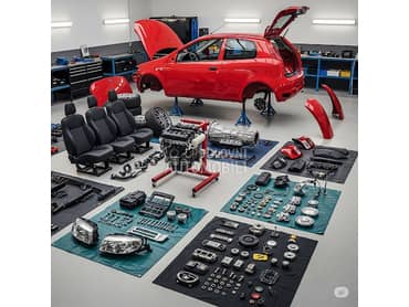 Fiat Grande Punto -  kompletan auto u delovima