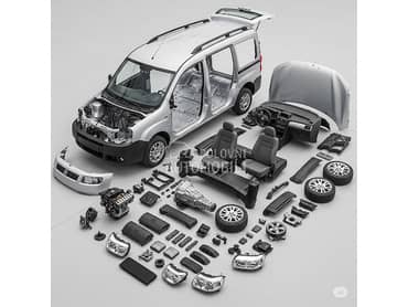 Fiat Doblo -  kompletan auto u delovima