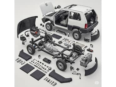 Fiat Panda -  kompletan auto u delovima