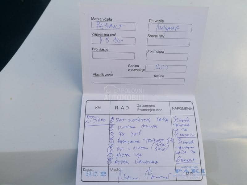 Renault Megane 1,5DCI