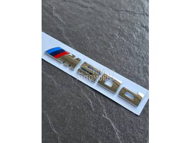 M50d hrom siva oznaka gepeka za BMW Ostalo