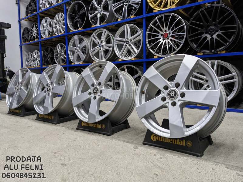 Aluminijumske felne SKODA 17" 5 x 112