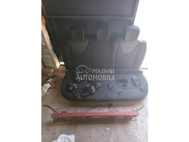 zadnja klupa pojasevi clio 4 za Renault Clio