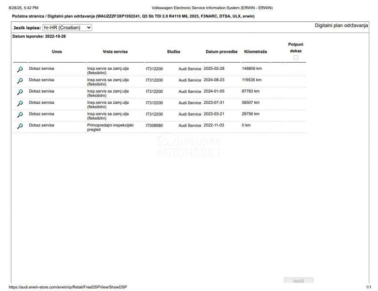 Audi Q3 2.0 TDI SB mod 23