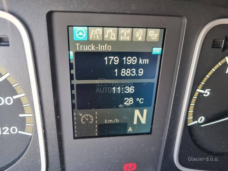 Mercedes Benz 1523 EU brif 7.6m