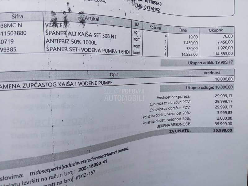 Peugeot 3008 Hdi Srbija