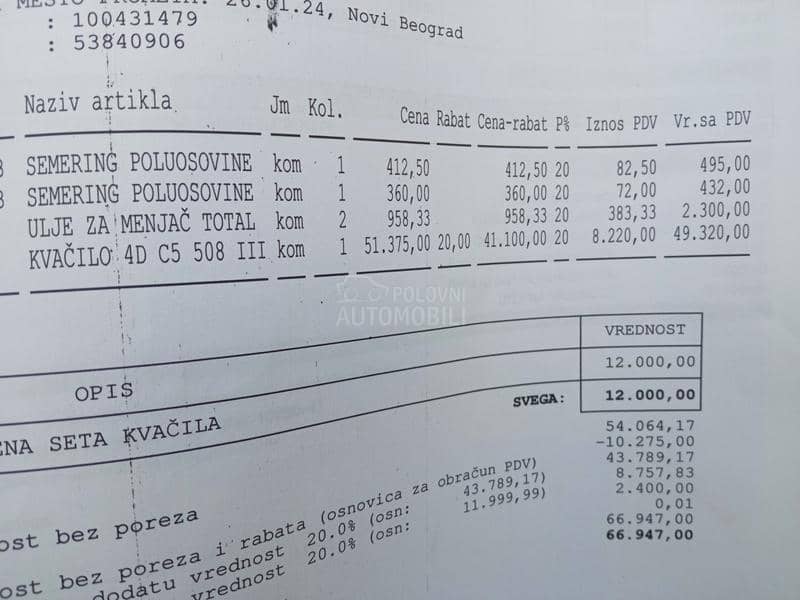 Peugeot 3008 Hdi Srbija