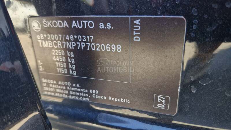 Škoda Superb AMB 4X4 DSG 1.VLASN
