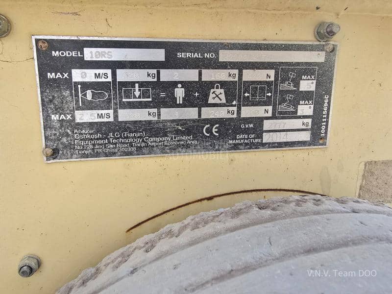 JLG 10RS Nove baterije