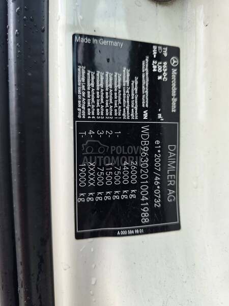 Mercedes Benz Antos 2543 Hladnjaca