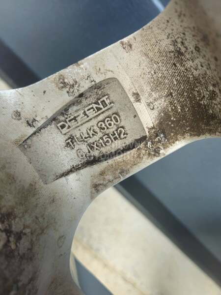Aluminijumske felne  15" 4 x 108