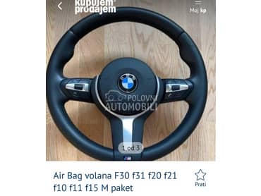 air Beg volana f30 za BMW Serija 3 od 2015. do 2018. god.