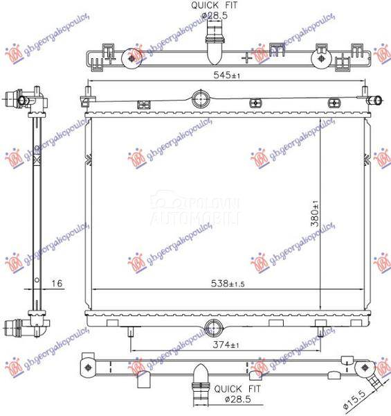 HLADNJAK MOTORA 1.2 BENZIN...