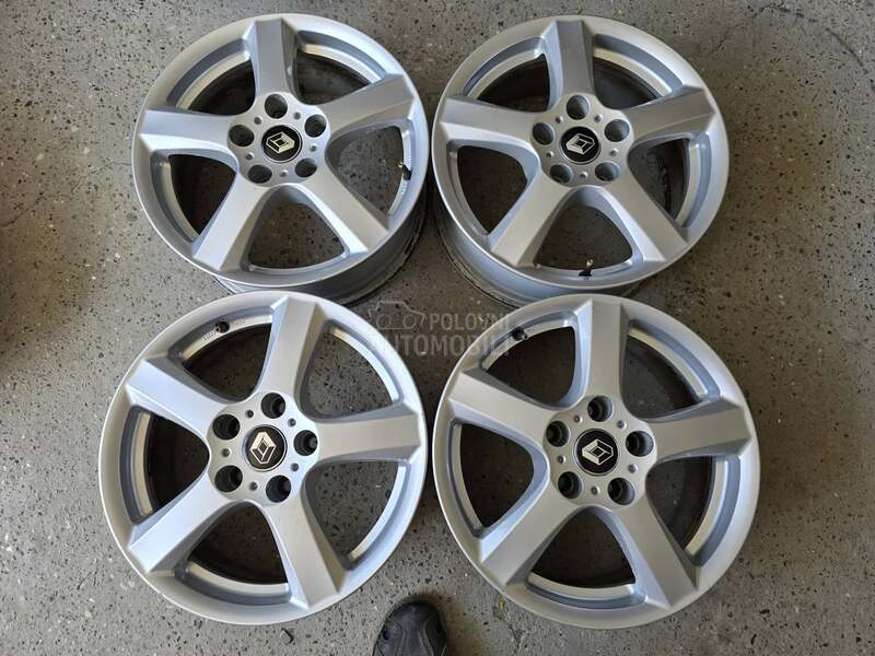 Aluminijumske felne reno , nissan 16" 5 x 114.3