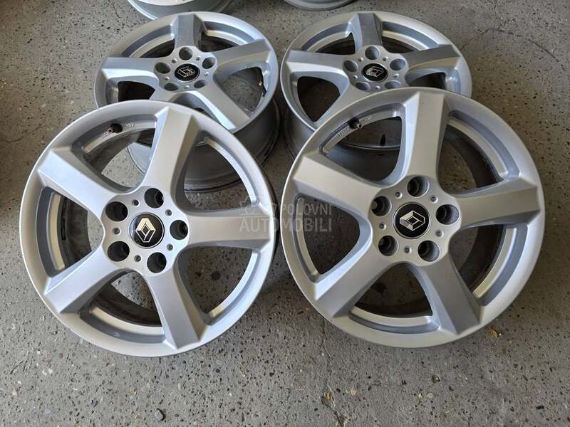 Aluminijumske felne reno , nissan 16" 5 x 114.3