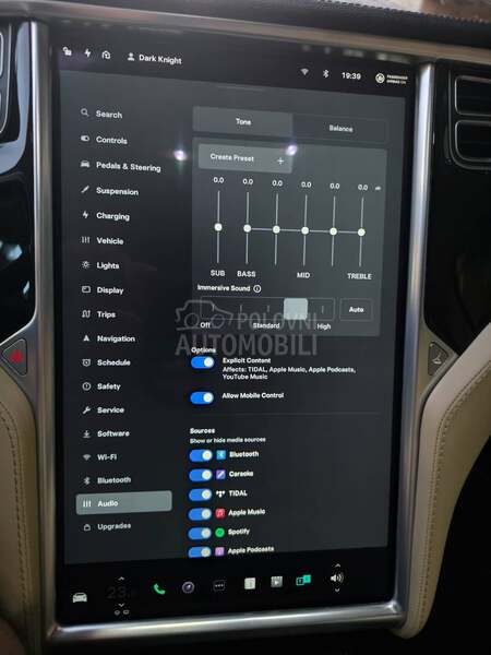 Tesla Model S P85 PLUS
