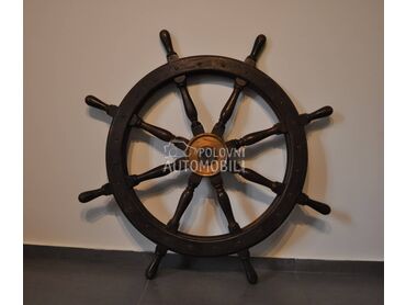 Staro brodsko kormilo - precnik 109 cm, volan 