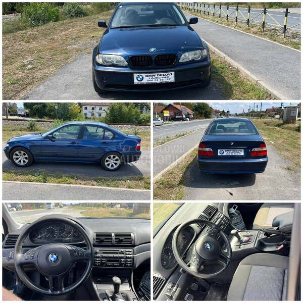BMW Serija 3 m47 -  kompletan auto u delovima