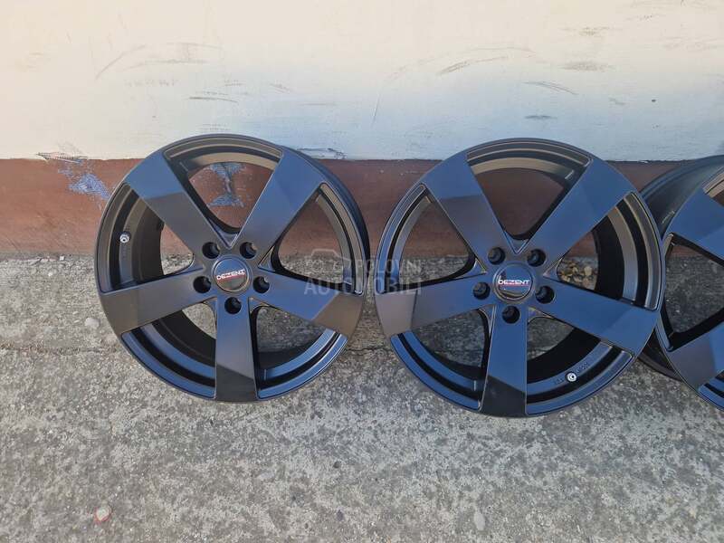 Aluminijumske felne DEZENT BLACK PEUGEOT 17" 5 x 108