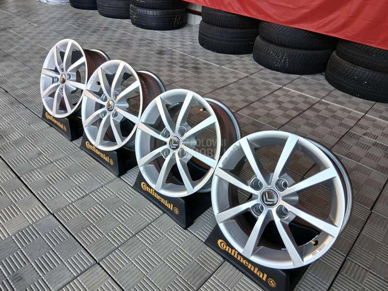 Aluminijumske felne Citroen 15" 4 x 108