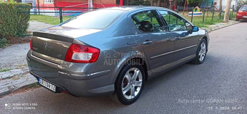 Peugeot 407 2,0HDI restajling