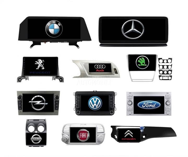 Multimedija navigacija 7 inca