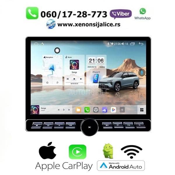 Multimedija navigacija 10 inca