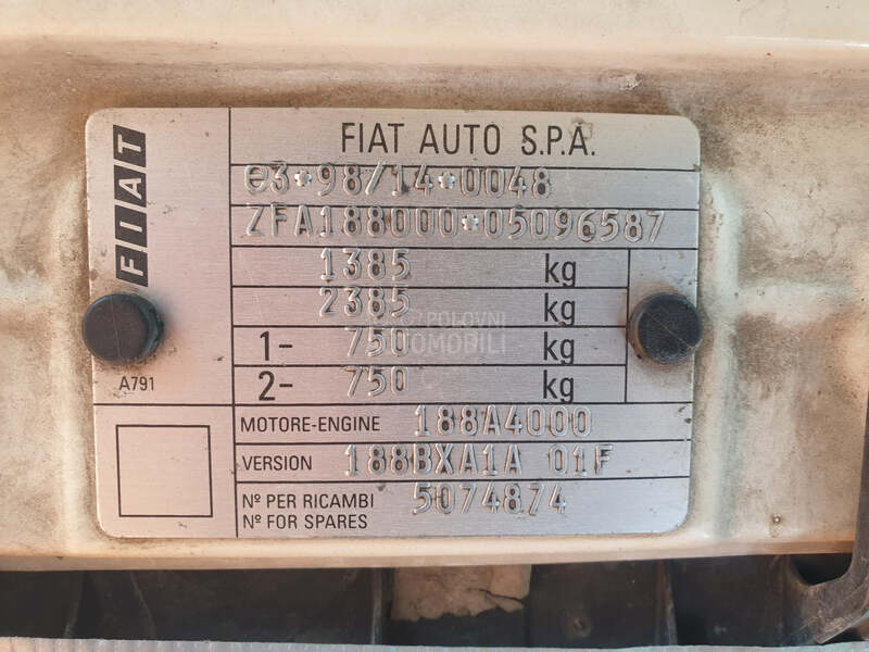 Fiat Punto EL