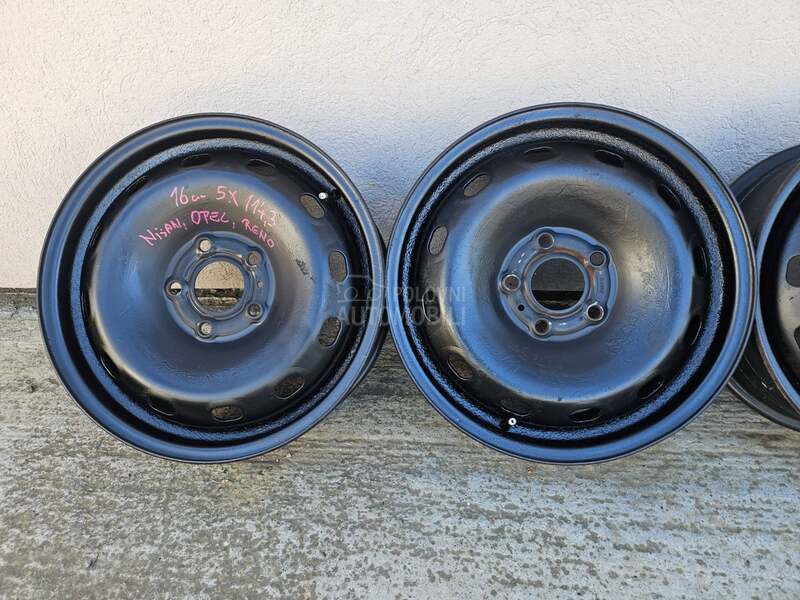 Čelične felne  16" 5 x 114.3