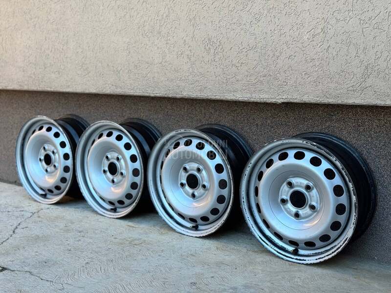 Čelične felne VW Caddy 15" 5 x 112