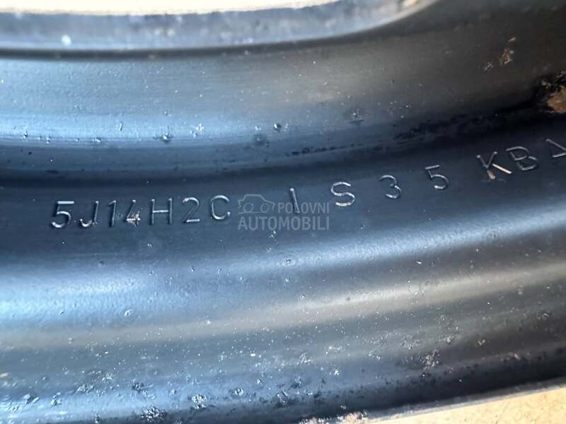 Čelične felne VW Polo 14" 5 x 100