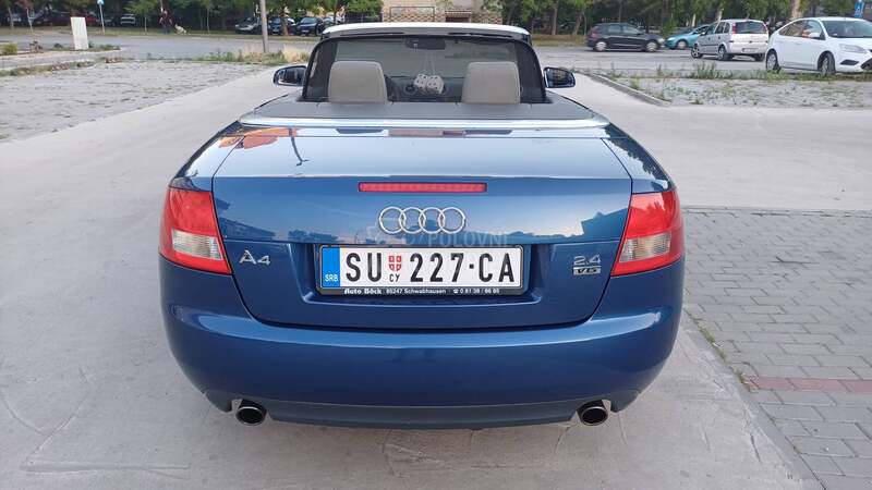 Audi A4 cabrio 2.4 V6