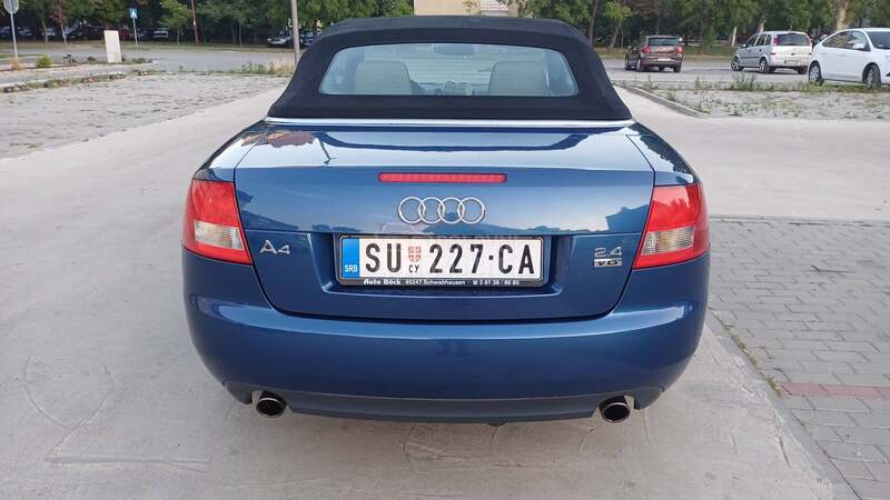 Audi A4 cabrio 2.4 V6