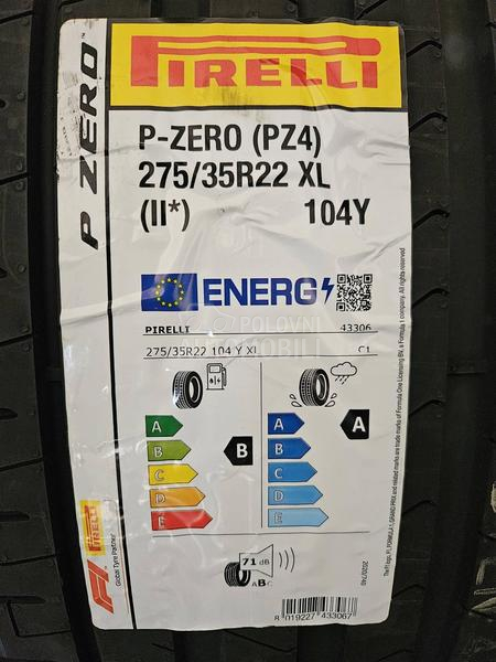 Pirelli 315/30 R22 Letnja